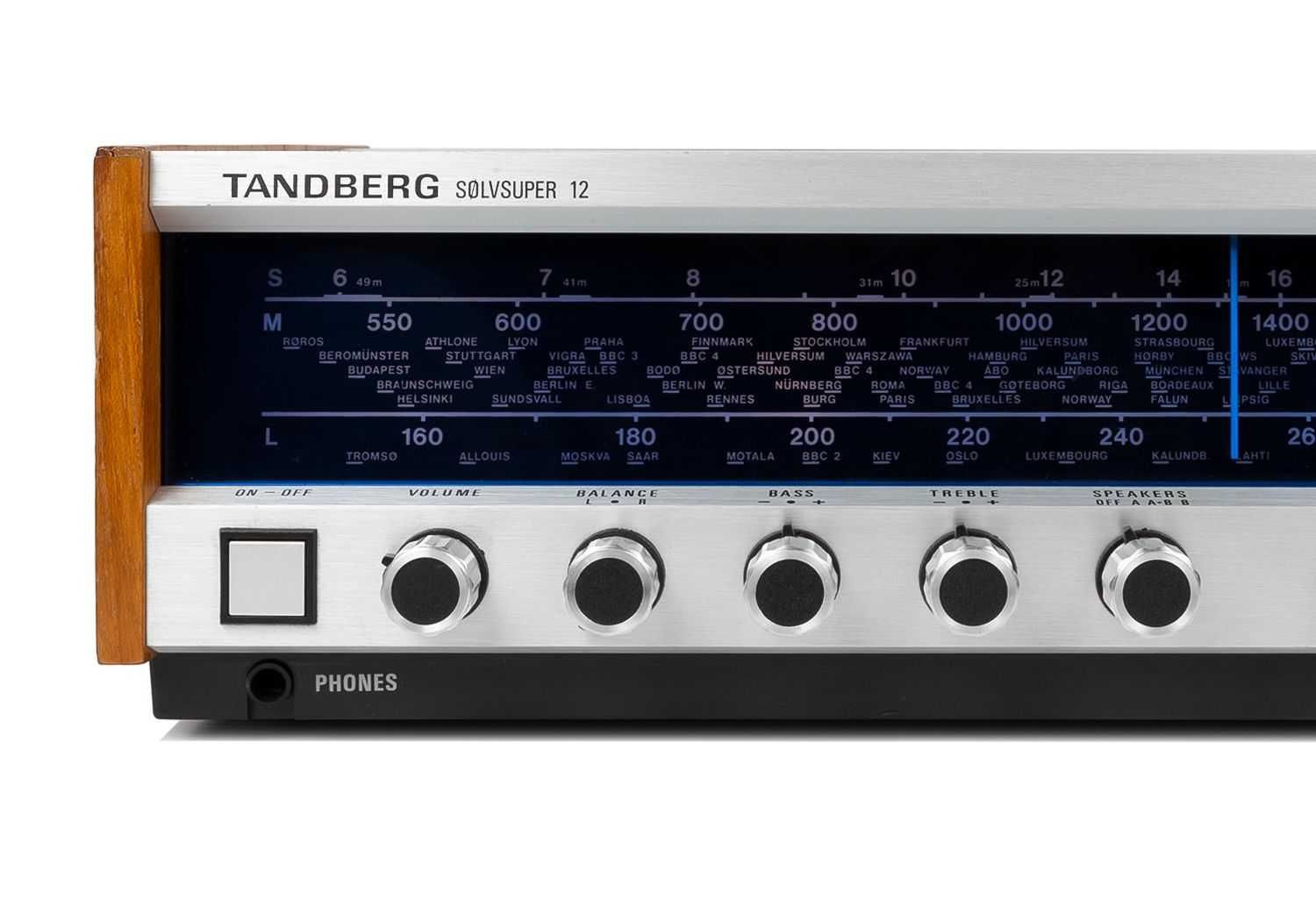 TANDBERG SOLVSUPER 12 - amplituner stereo Vintage. Gwarancja 2 letnia