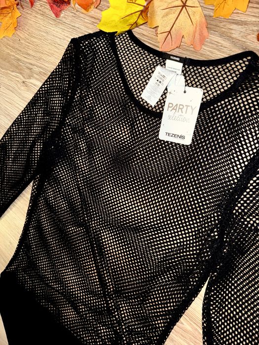 Tezenis s/m 36/38 nowe (z metką) śliczne body bawełniane majtki