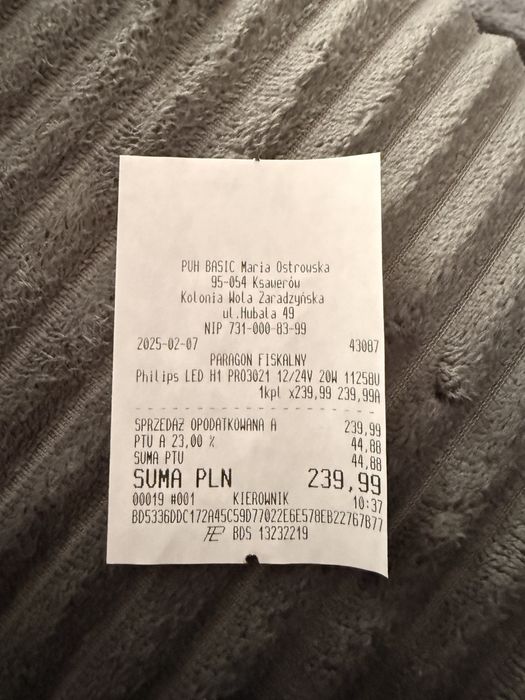 Żarowki H1 Led Philips Ultinon Pro 3021 H1