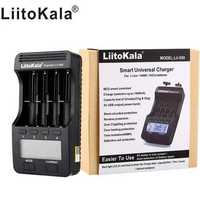 Зарядний пристрій LiitoKala Lii-500+АВТОЗАРЯДКА, 4x-10440/14500/1634..
