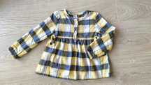 Блузка сорочка кофтинка carters 3t