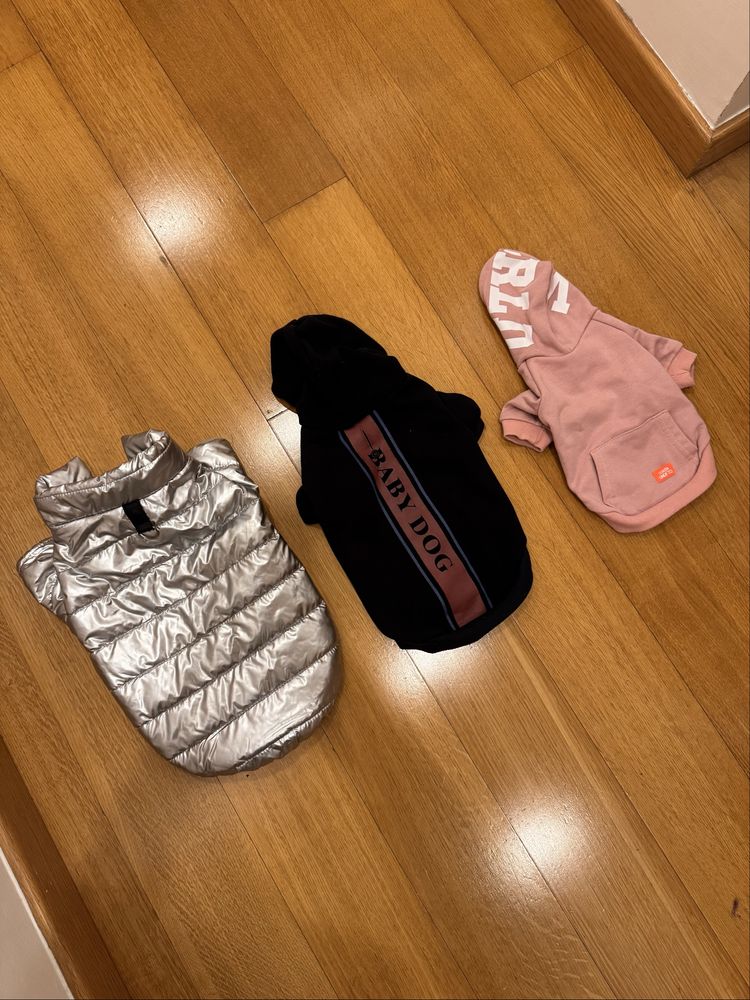 Roupa para cão S e M