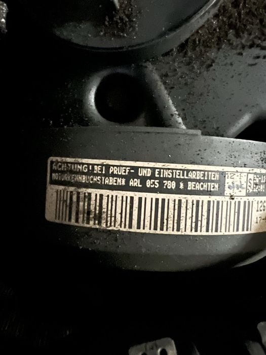 Motor 1.9 tdi 150cv ref:ARL