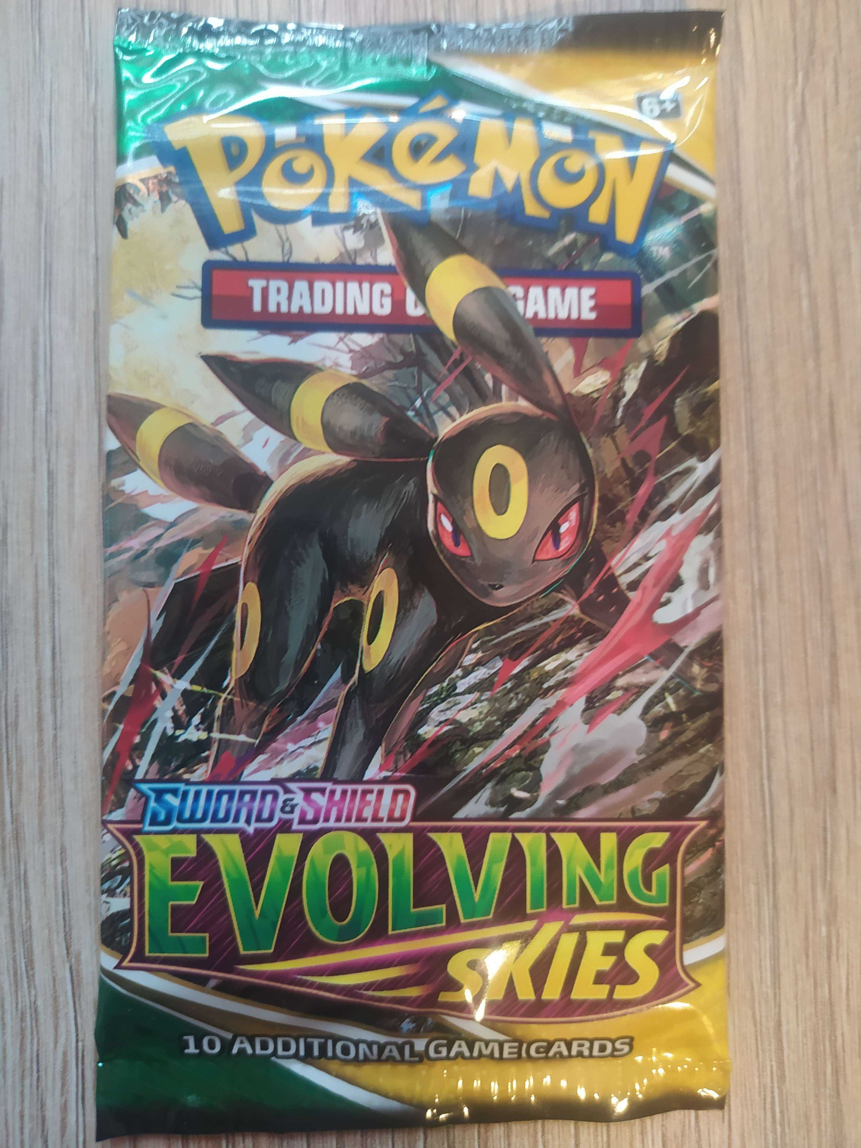 Pokemon TGC - Evolving Skies booster pack x3