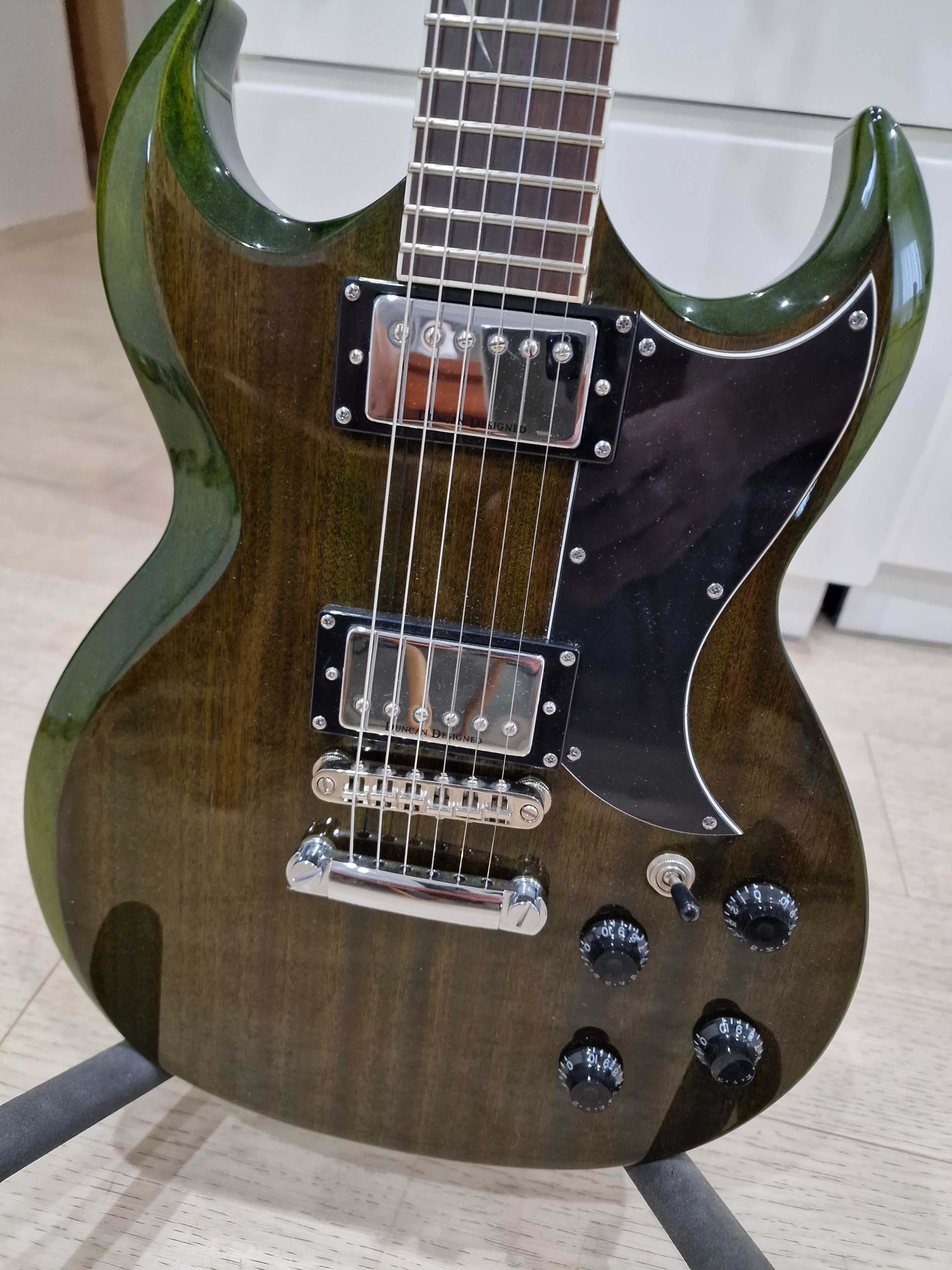 Gitara elektryczna SG  - Samick Greg Bennet, zamienię na Fender Strat