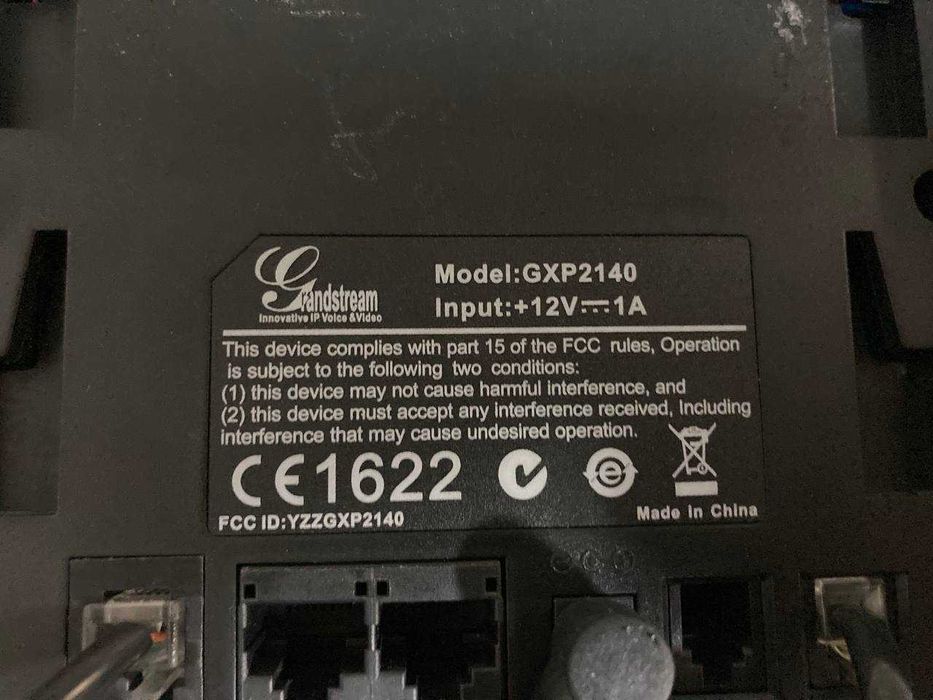 Дротовий IP телефон Grandstream GXP2140 +модуль-консоль GXP2200EXT