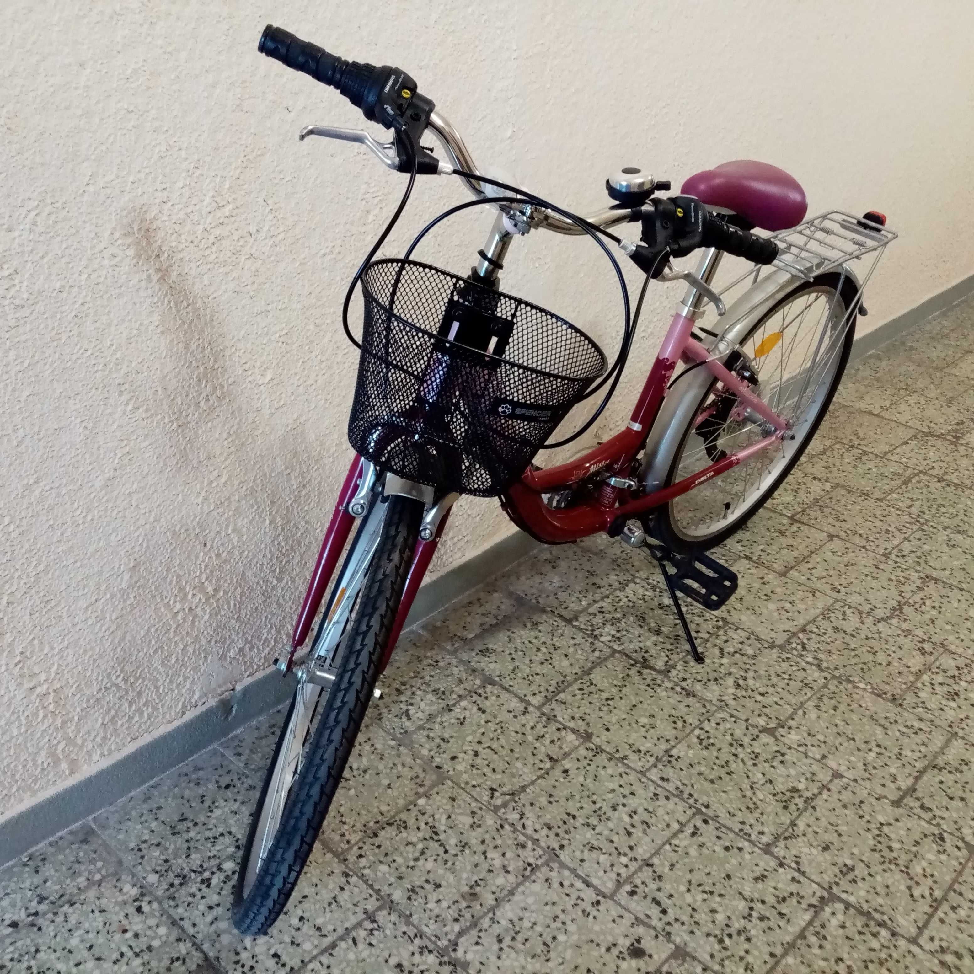 dwa rowery, miejskie damki - koła 24'' /certyfikaty Policji/