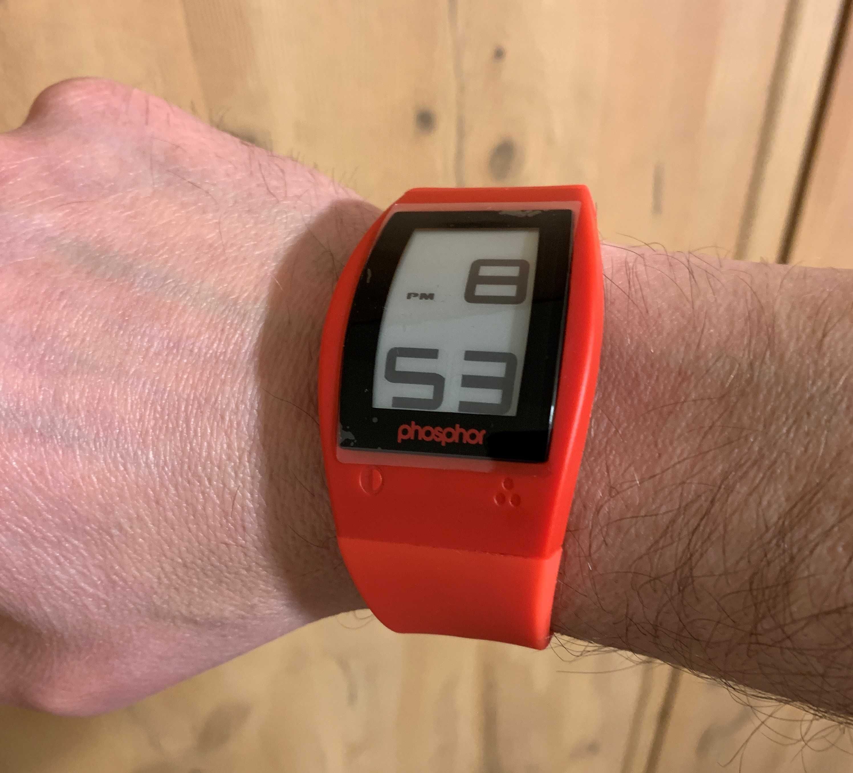 Phosphor World Time Sport Watch WP004 (Red)