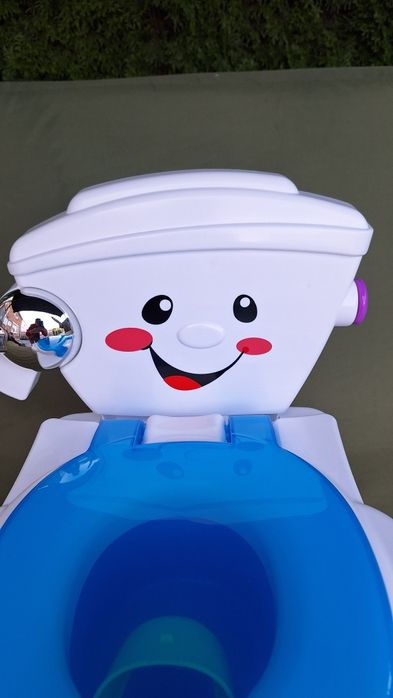 Nocnik interaktywny Fisher-Price biały język niemiecki