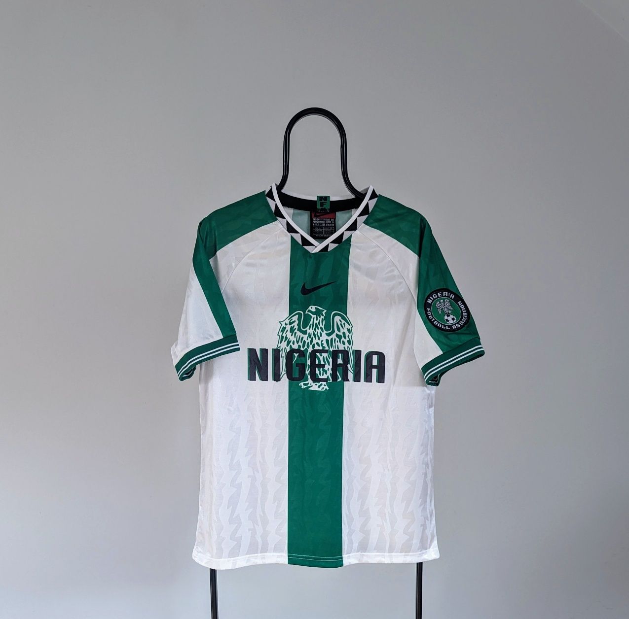 Nigeria 1996 koszulka domowa Nike mistrzostwa świata M