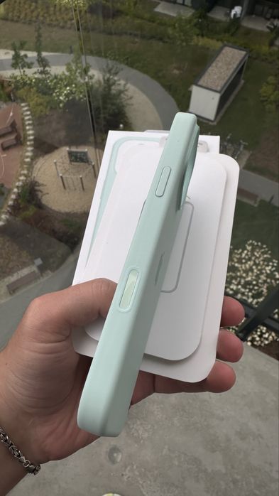 Etui do iphone 16 pro max miętowe Aquamarine