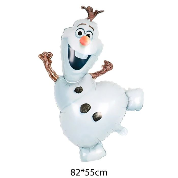 Фотозона Холодное сердце Эльза Анна Олаф из шаров на день рождения 5 6