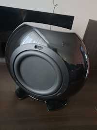 Kef HTB2 – subwoofer aktywny srebrny