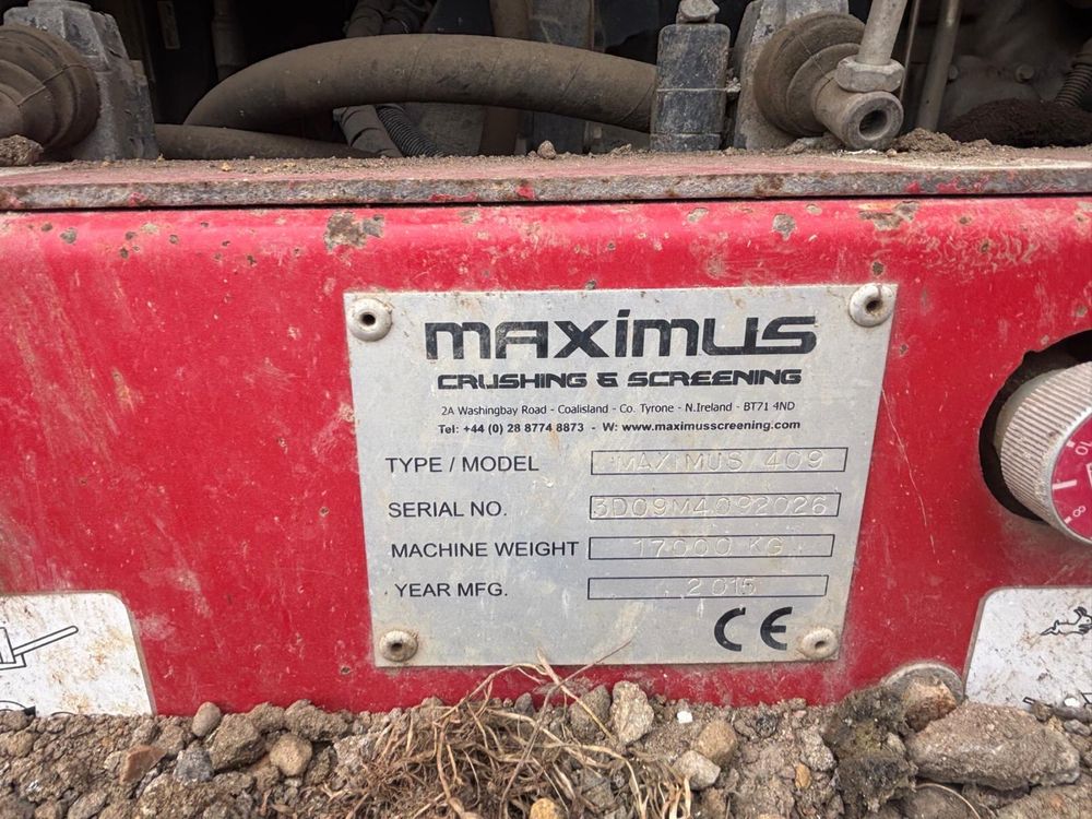 Przesiewacz Maximus 409  powerscreen Warrior 800