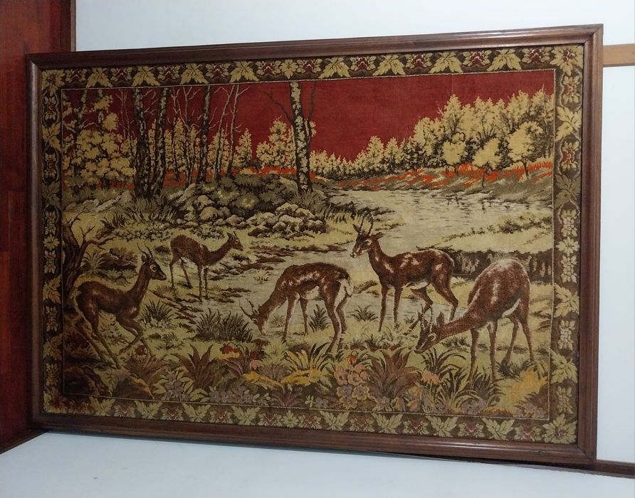 Quadros decorativos em tecido