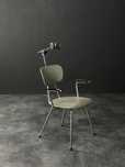 Stare krzeslo szpitalne dentystyczne fotel vintage loft industrial