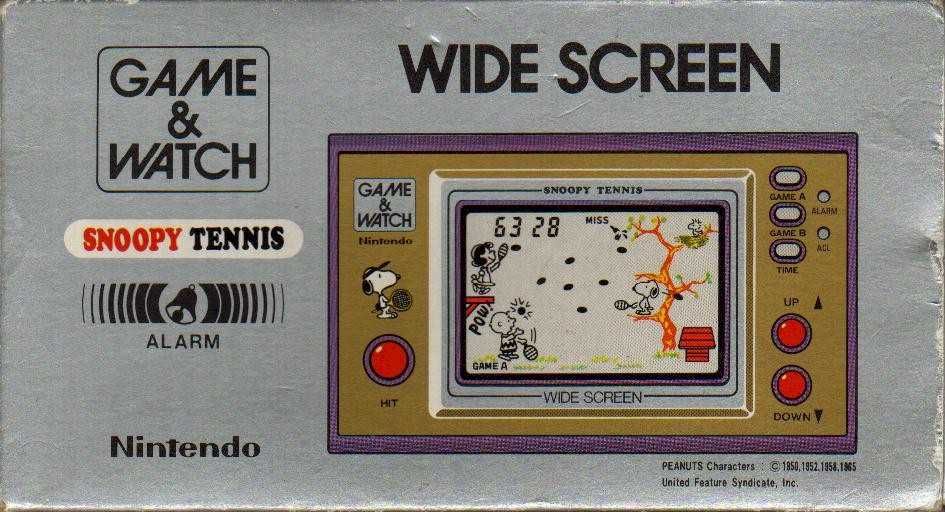 Game&Watch Snoopy Tennis Nintendo - 1982 - jak elektronika ZSRR