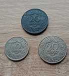 Monety 20 i 10 groszy 1923 rok.