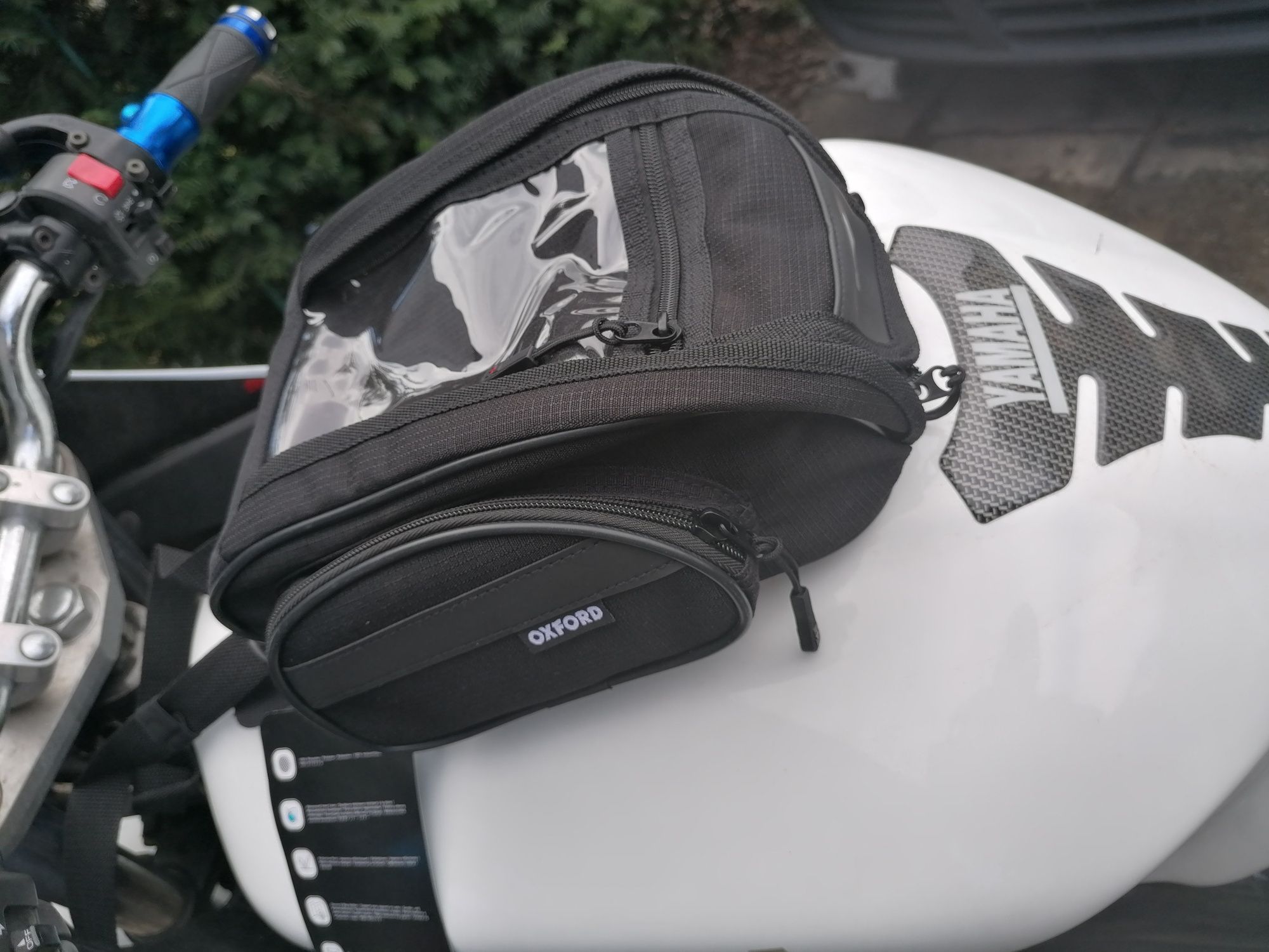 Torba na bak motocyklowa tankbag Oxford magnesy 7L podręczna