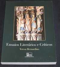 Livro Ensaios Literários e Críticos Teresa Bernardino