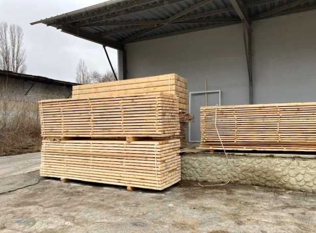 Дошка, брус і рейка обрізна та необрізна оптом по Україні