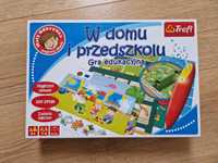 W domu przedszkolu Trefl gra edukacyjna