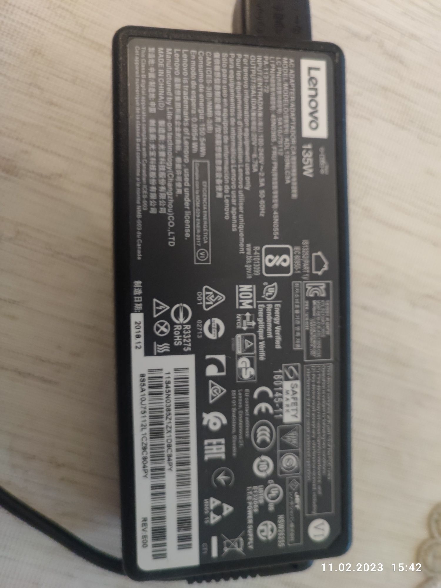 Stacja dokująca Lenovo ThinkPad USB -C Dock 40A9 + zasilacz ładowarka