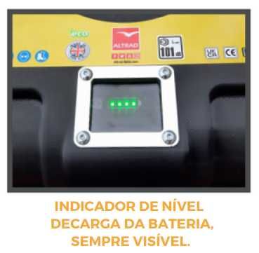 Placa Compactadora 90kg a Bateria C/ Motor HONDA de 2.2Hp. AP28