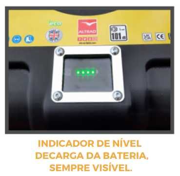 Placa Compactadora 90kg a Bateria C/ Motor HONDA de 2.2Hp