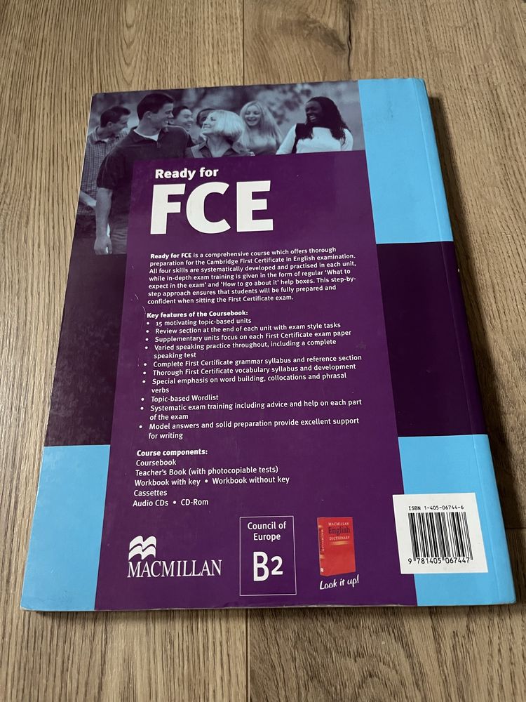 Książka Ready for FCE Roy Norris coursebook