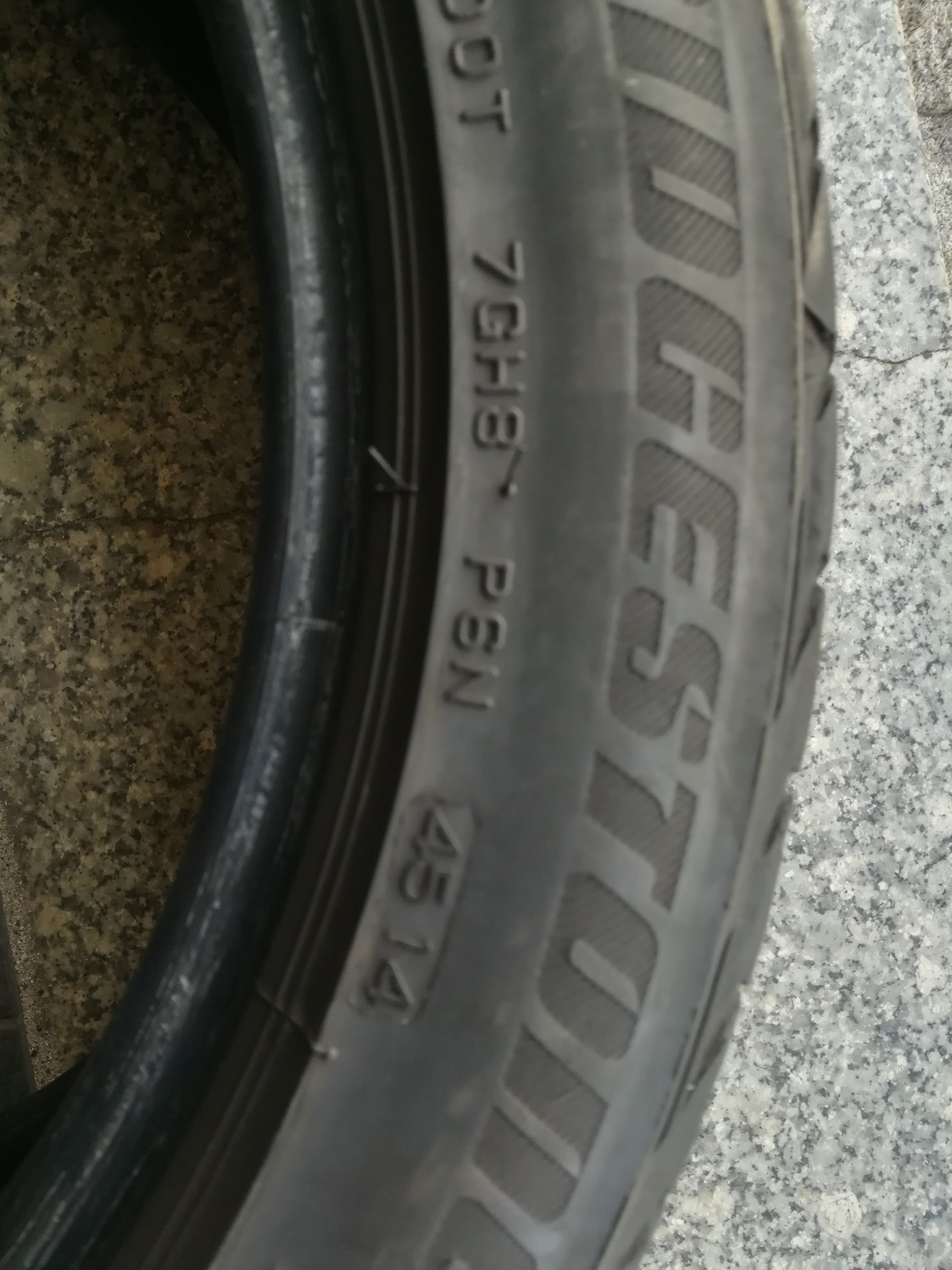 2 pneus 225 45 r17 Bridgestone