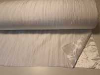 Tkanina dwustronna biała szer.150 cm.