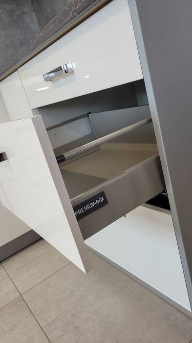 Modułowe meble kuchenne Bianca 260cm stwórz własną kuchnię