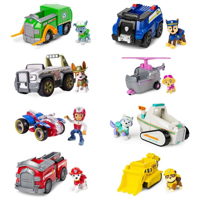 Щенячий патруль Гонщик Чейз шукач джип Эверест снегоход  роки