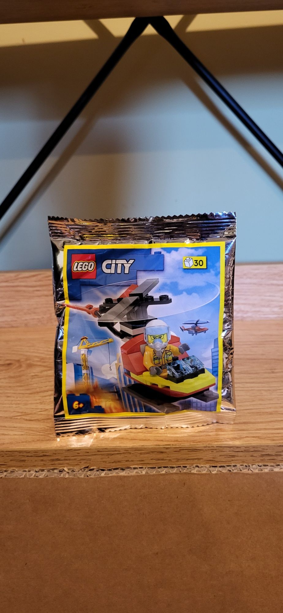 Lego City 952301 Helikopter straży pożarnej saszetka z klockami