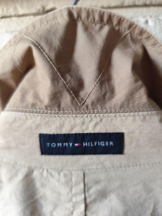Trencz płaszcz męski na jesień wiosnę Tommy Hilfiger s m