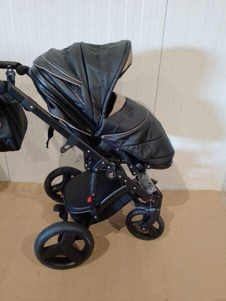 [OUTLET] Coto Baby Quara Wózek Głęboko-Spacerowy 2w1 50 Black Gold Eco