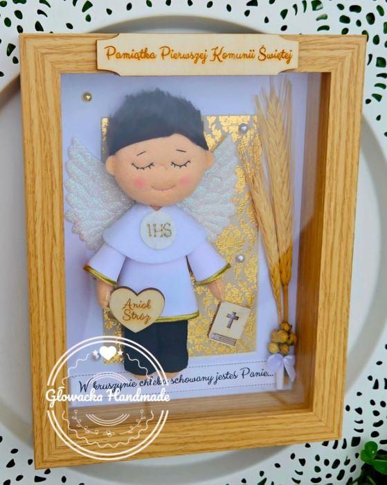 Pamiątka Pierwszej Komunii Świętej,  Chrztu