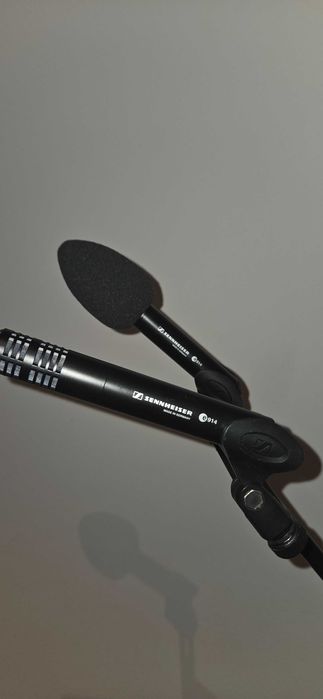 Sennheiser E 914 Stereo Bundle + K&M 23550 Mic Bar + K&M + K&M Stand