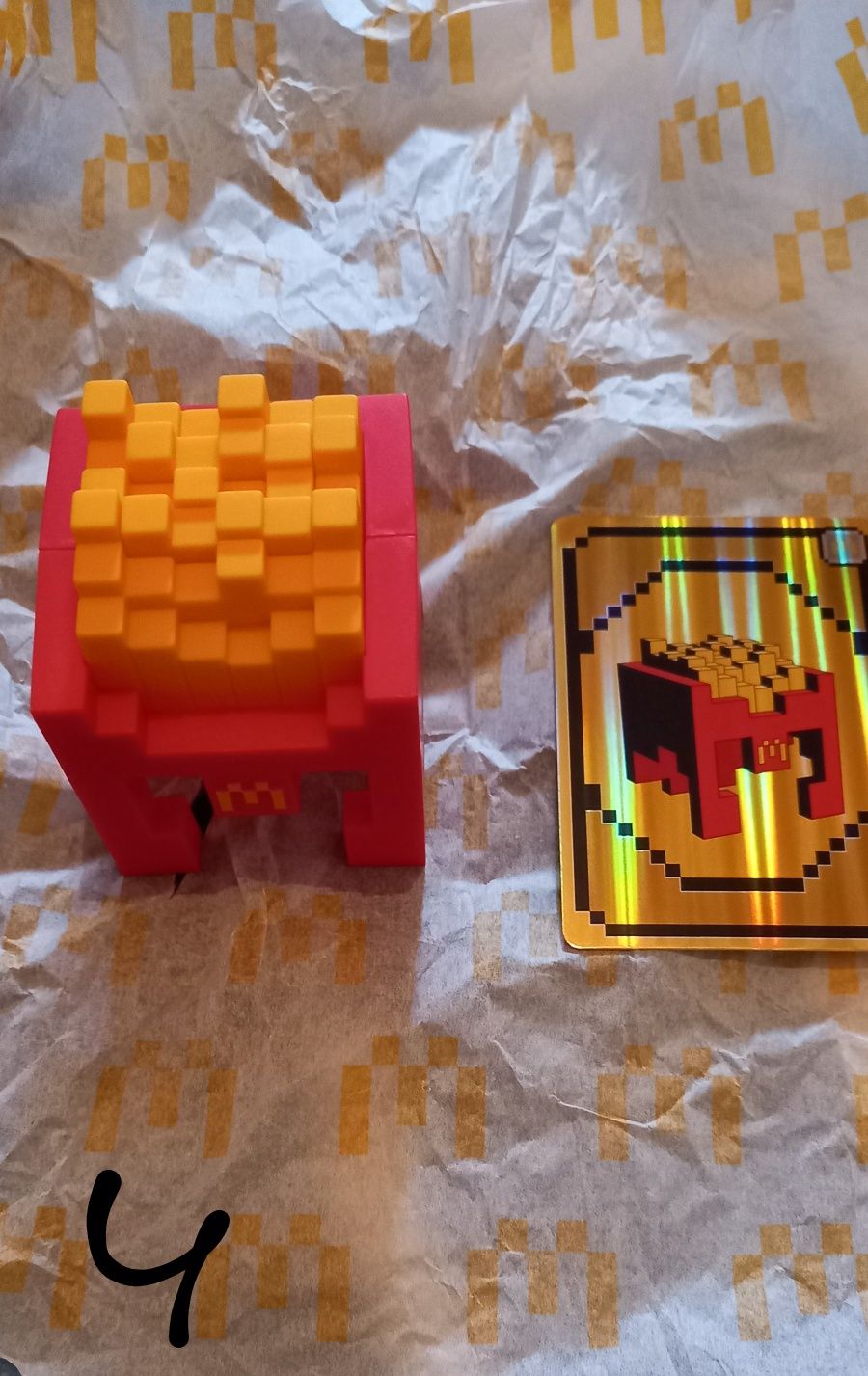Minecraft bonecos mcdonald's
