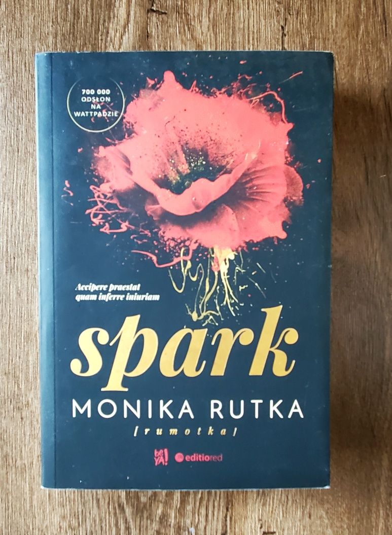 Książka Spark, Monika Rutka literatura obyczajowa