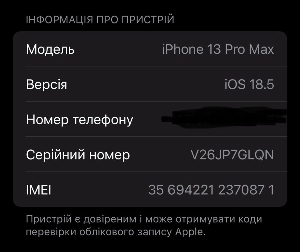 Айфон 13 pro max 128