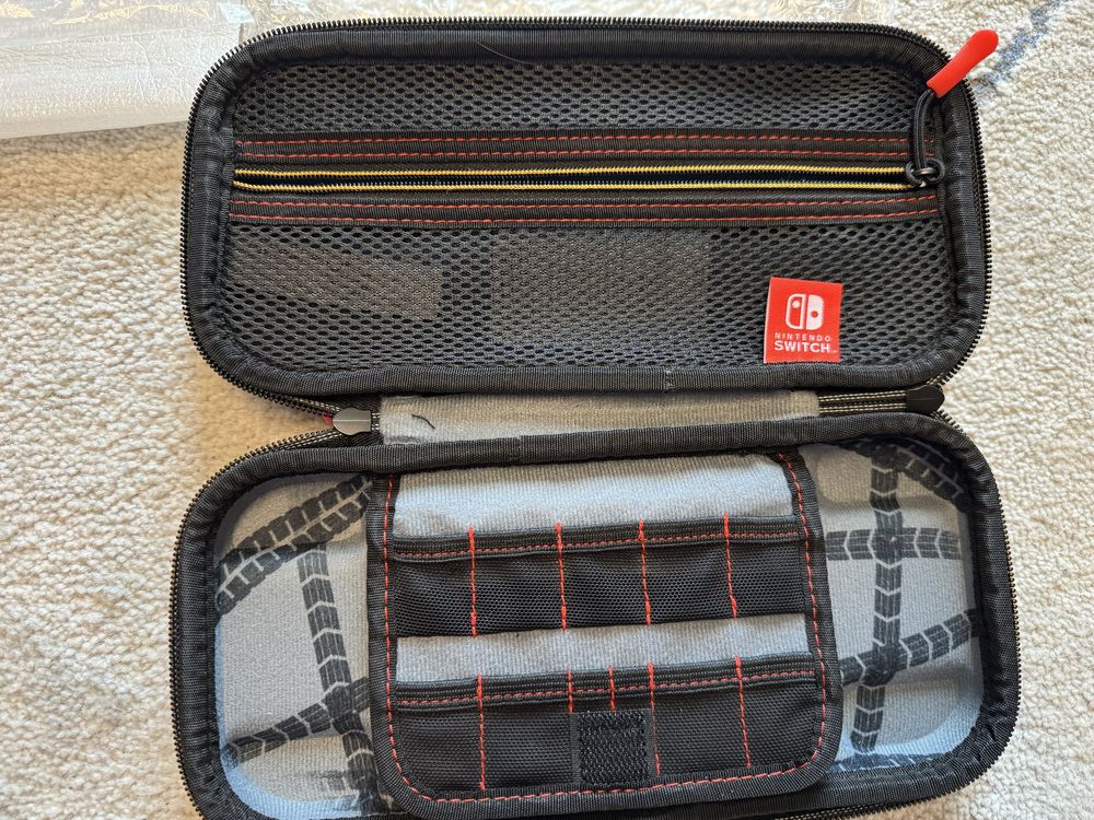 Nintendo switch Oled + 3 gry + Mariokart etui orginał NINTENDO