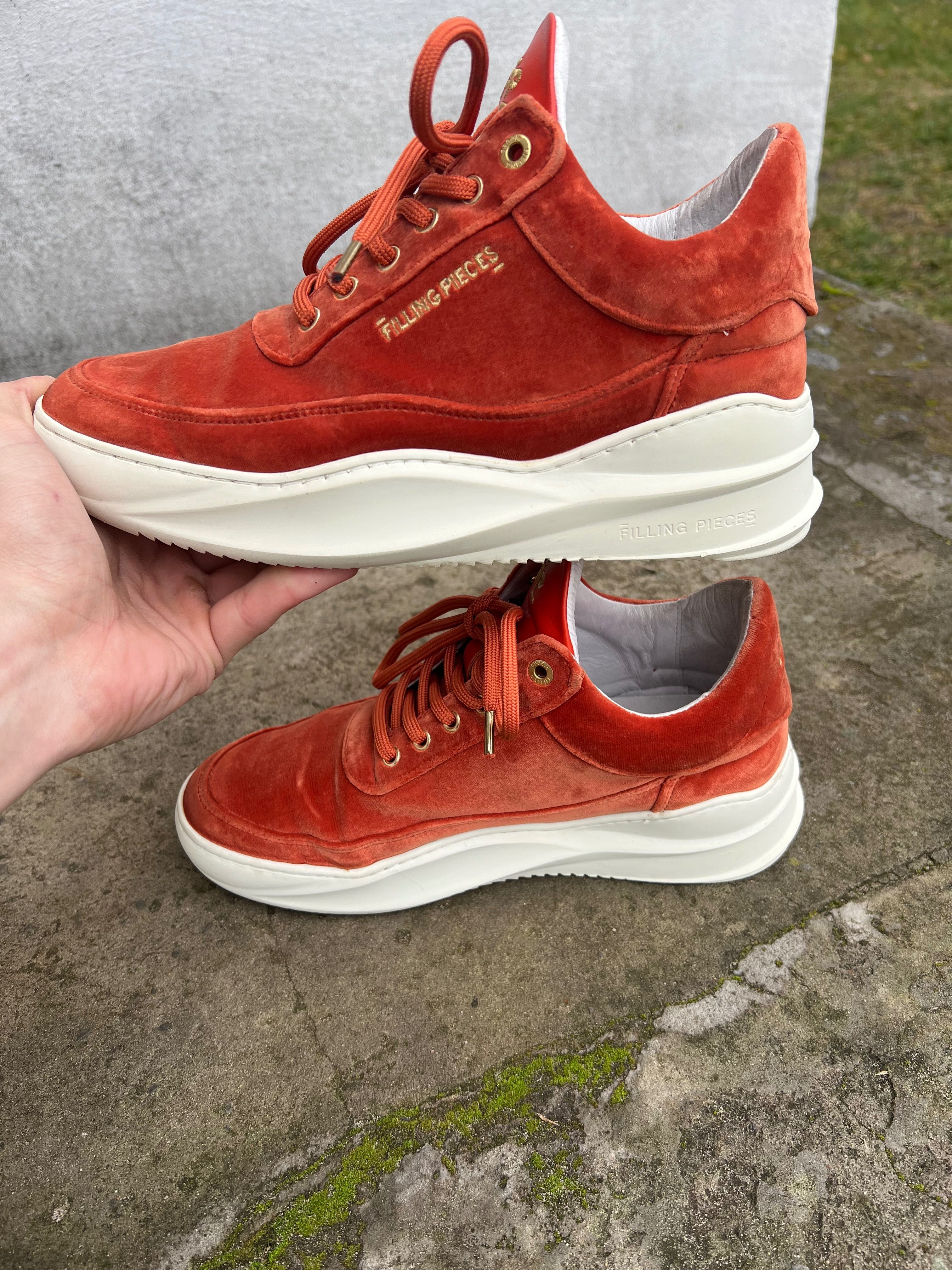 Filling Pieces low eva sky velvet trampki