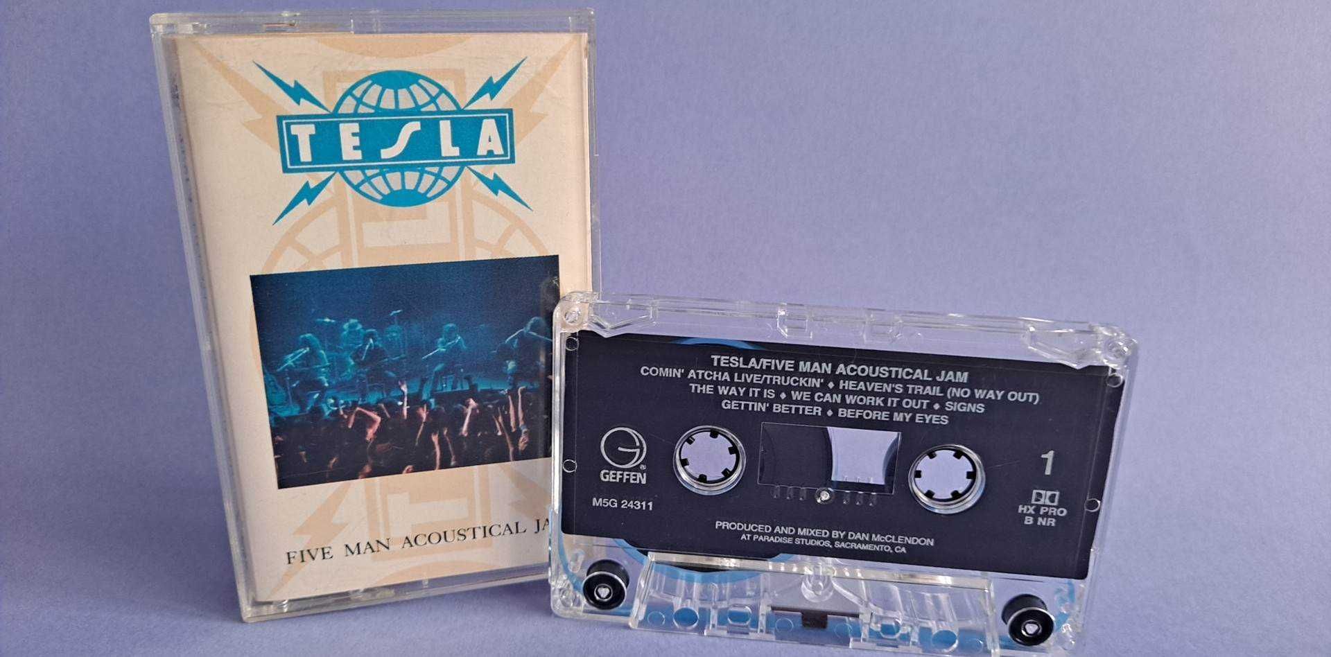 Tesla – Five Man Acoustical Jam , USA 1990 KASETA MAGNETOFONOWA