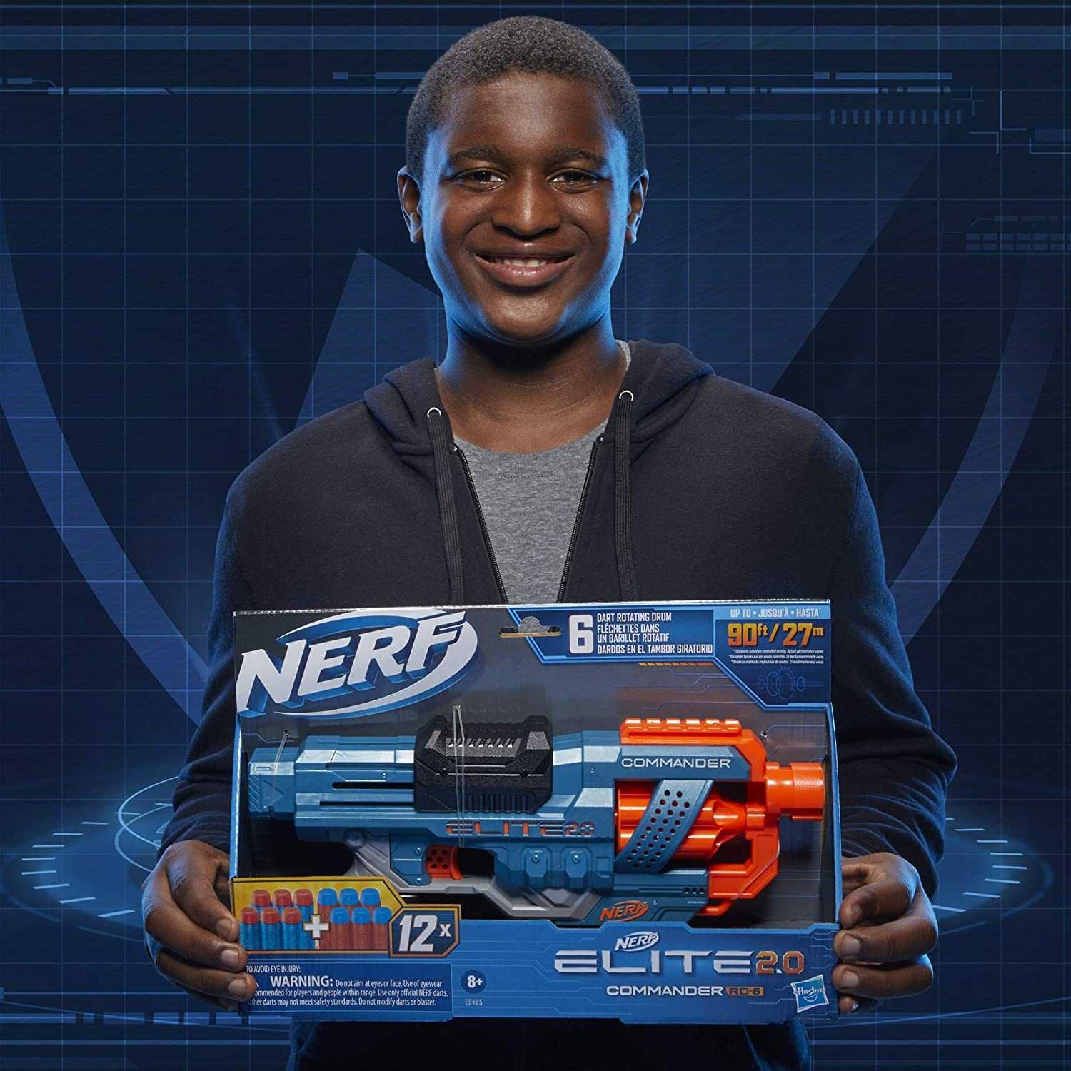 Бластер Нерф  Hasbro Nerf Elite 2.0 Disruptor Коммандер E9485