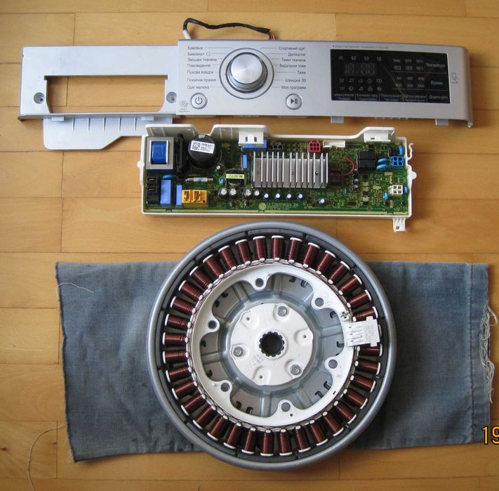 Пральна машина LG блок управління, мотор (прямий привід ).