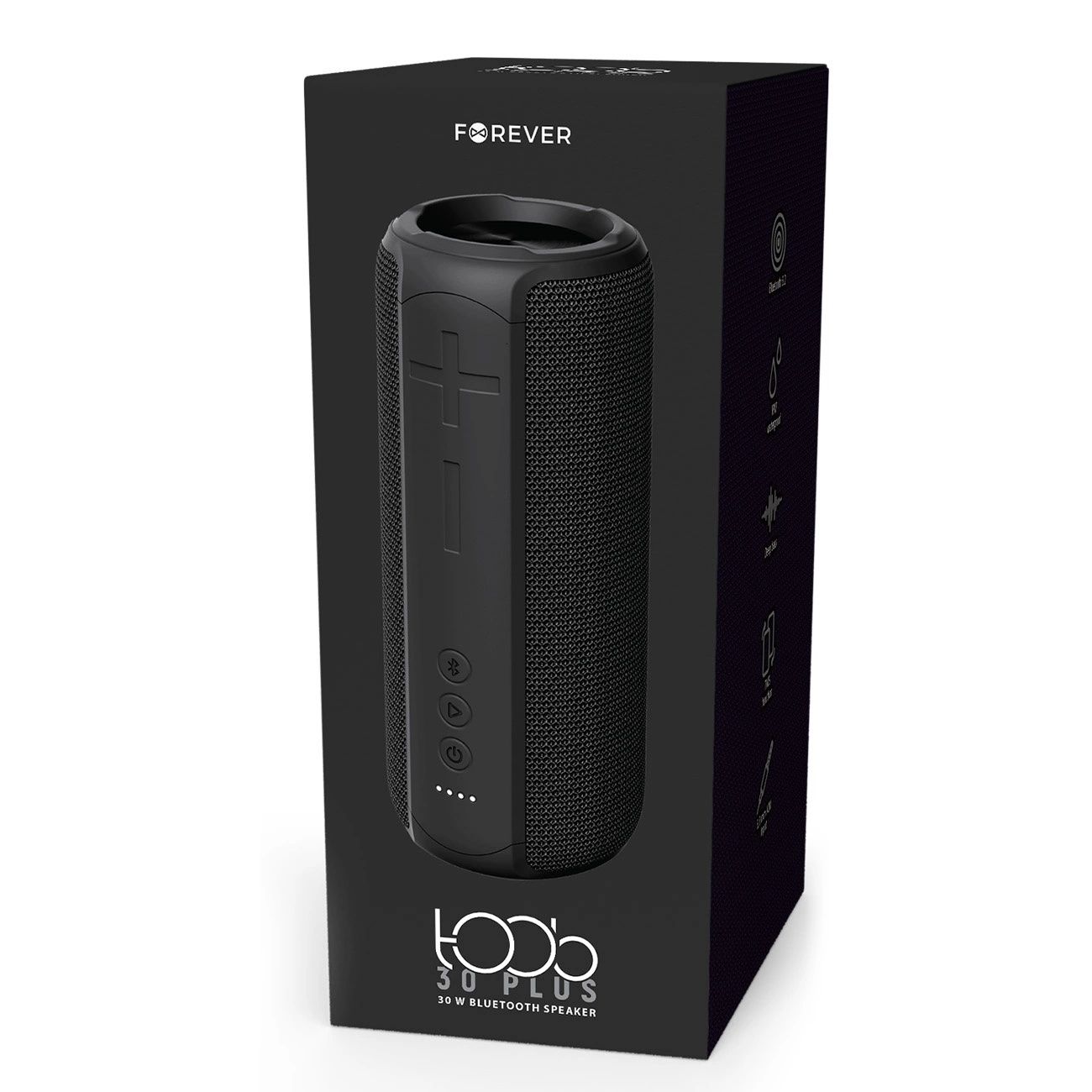 Glosnik Bluetooth Forever TOOB 30 plus BS-960 czarny