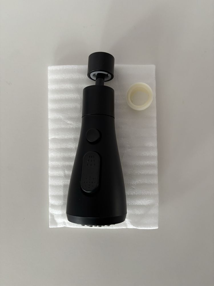 Przedłużacz Kranu Kuchennego AERATOR PERLATOR 3 FUNKCJE 360° CZARNY