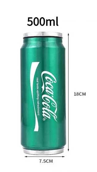 Пляшка-термос Coca Cola з нержавіючої сталі